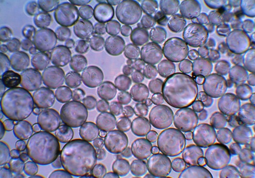 Microsphères de verre creuses basse densité H25 pour explosifs en émulsion